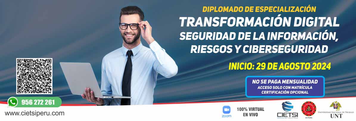 diplomado de especializaciOn en transformaciOn digital  seguridad de la informaciOn  riesgos y ciberseguridad 2da ediciOn 2024